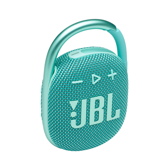 JBL Clip 4 - Teal - Ultra-portable Waterproof Speaker - Hero