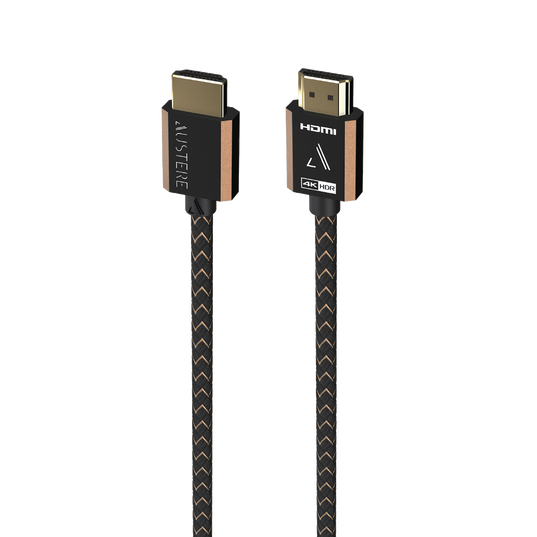 Austere III Series 4K HDMI Cable 2.5m - Black - Austere III series 4K HDMI 2.5m cable - Hero