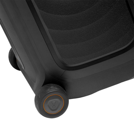 JBL PartyBox 330 - Black - Portable party speaker with JBL legendary sound, futuristic lighting, a telescopic handle and wide wheels. - Detailshot 3