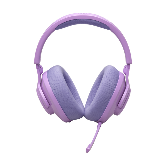 JBL Quantum 360 Wireless - Purple - Wireless over-ear gaming headset with surround sound and detachable mic - Front