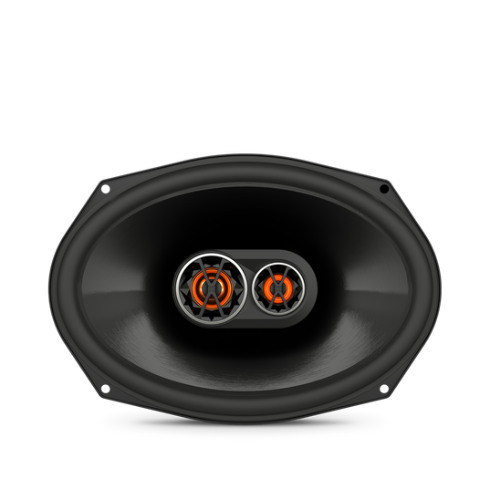 Club 9630 - Black - 6"x9" (152mm x 230mm) 3-way car speaker - Front