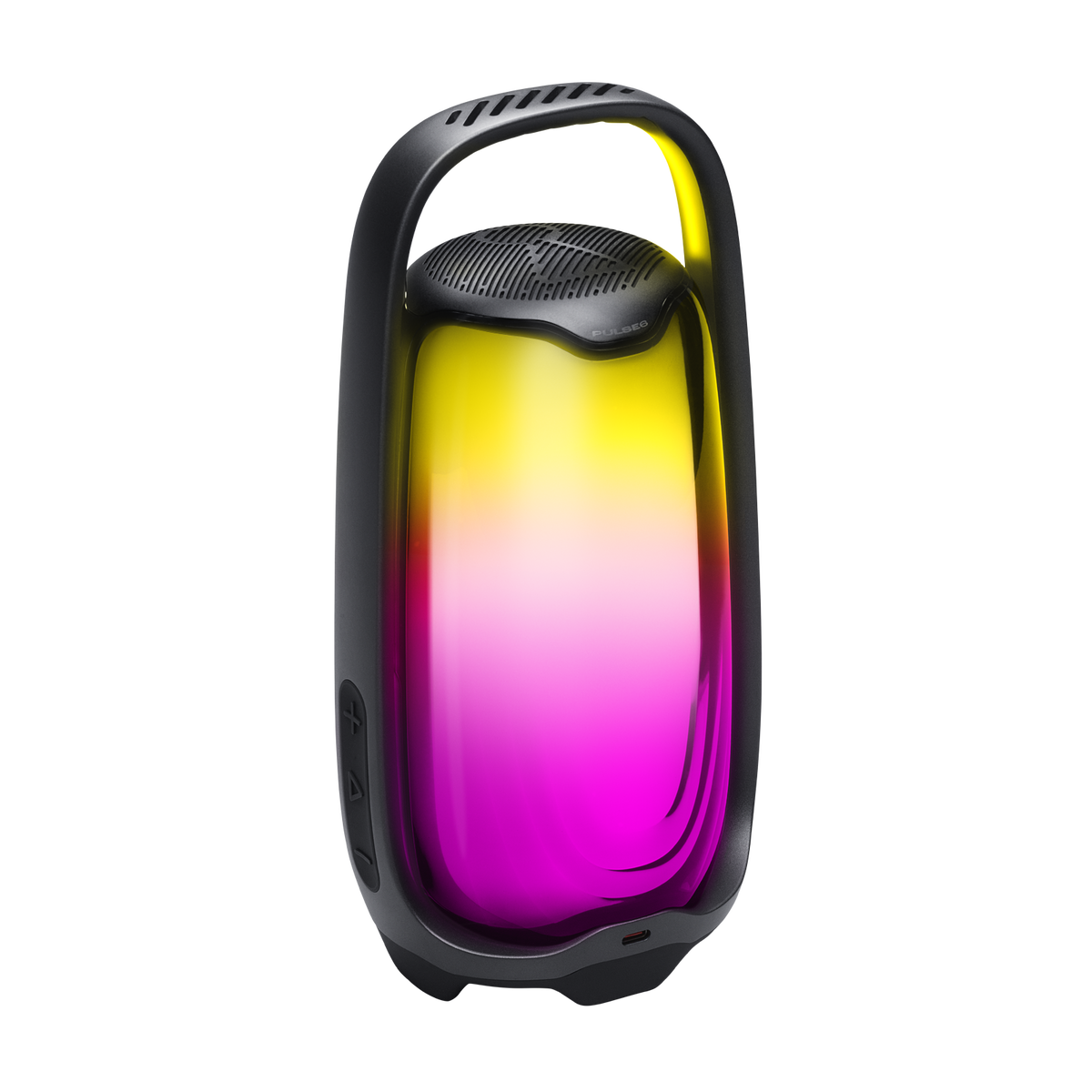 JBL Pulse 6 후면과 손잡이 공식 제품 이미지