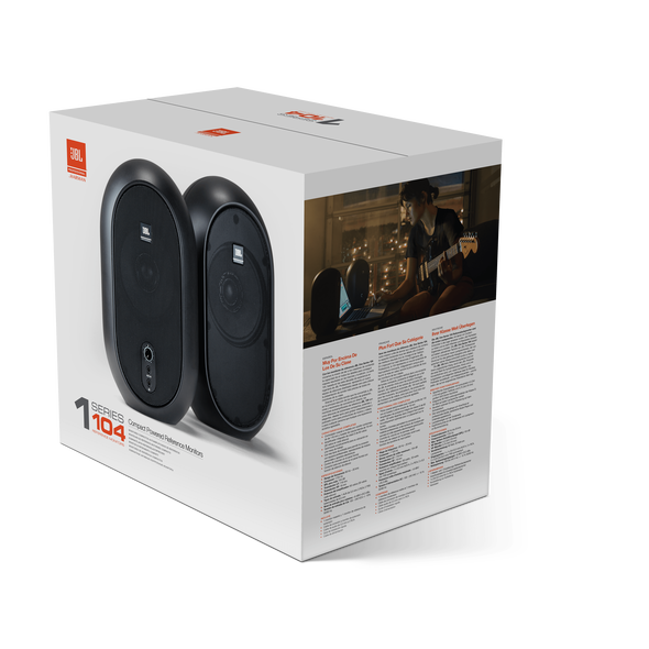 JBL 104-BT (Pair) | Compact Desktop Reference Monitors with Bluetooth