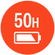 Up to 50 hours of playtime plus wireless charging