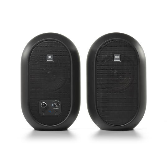 JBL 104 スピーカー　ブラック JBL 104-BT (Pair) | Compact Desktop Reference Monitors with Bluetooth