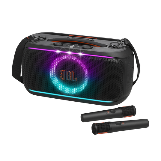 JBL PartyBox On-the-Go 2 | Portable party speaker with two