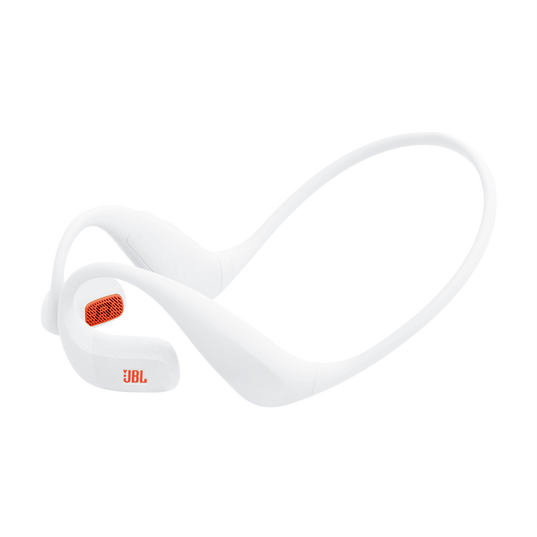 JBL Endurance Pace - White - Open-Ear Sport Headphones - Right