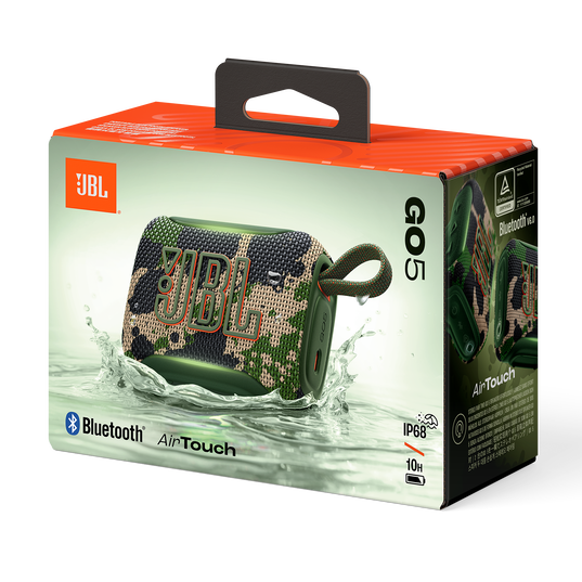 JBL Go 5 - Squad - Ultra-portable waterproof and drop-proof speaker with JBL legendary sound and ambient edge lighting - Detailshot 9
