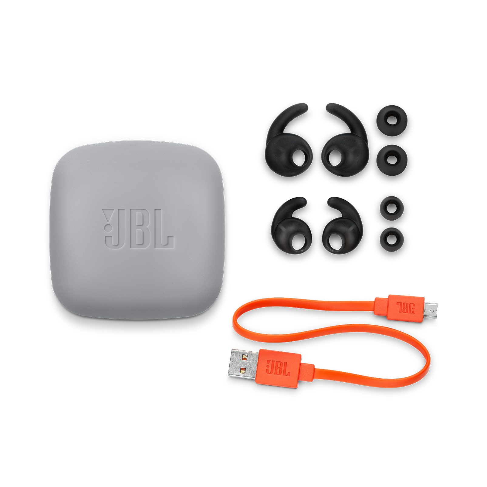 JBL Reflect Contour 2.0 インイヤー型ワイヤレススポーツヘッドホン 3ボタンマイク/リモート付き ブラック JBL Reflect Contour 2 | Secure fit Wireless Sport Headphones