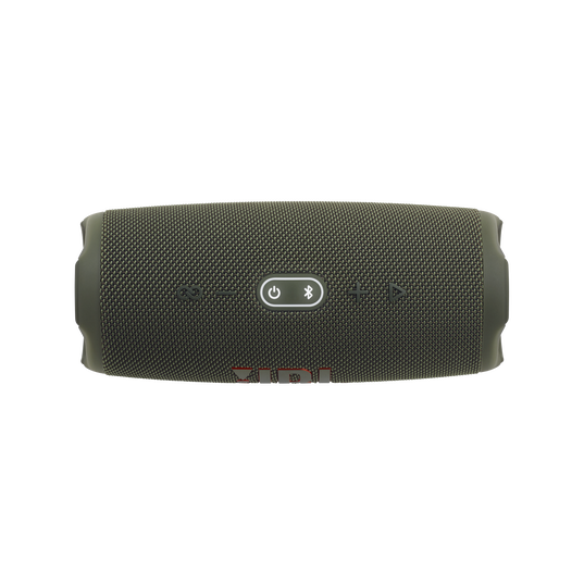 JBL Charge 5 - Forest Green - Portable Waterproof Speaker with Powerbank - Top