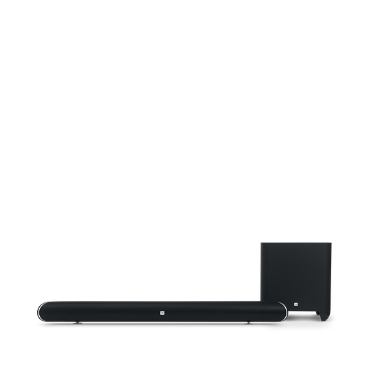 JBL Cinema SB 450 - Black - 4K Ultra-HD soundbar with wireless subwoofer. - Front