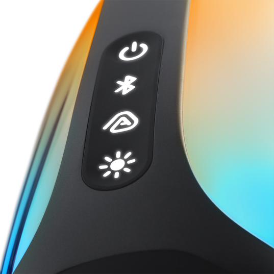 JBL Pulse 6 - Black - Portable speaker with JBL legendary sound and a customizable 360&deg; lightshow - Detailshot 1