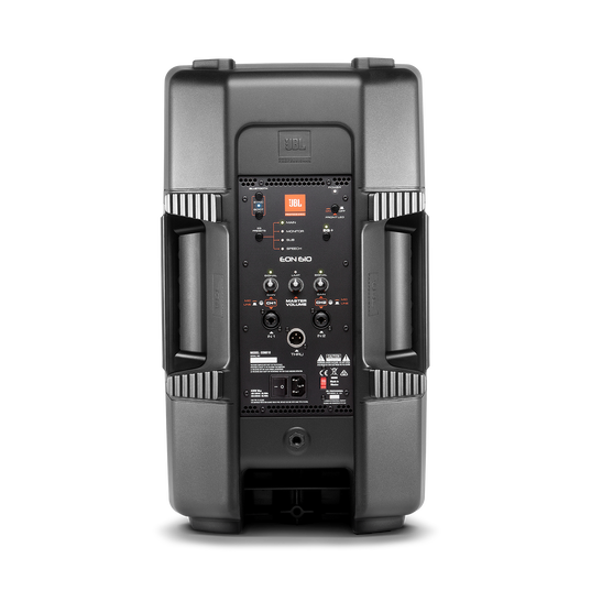 JBL EON610 - Black - 10" (25 cm) Two-Way Multipurpose Self-Powered Sound Reinforcement - Back