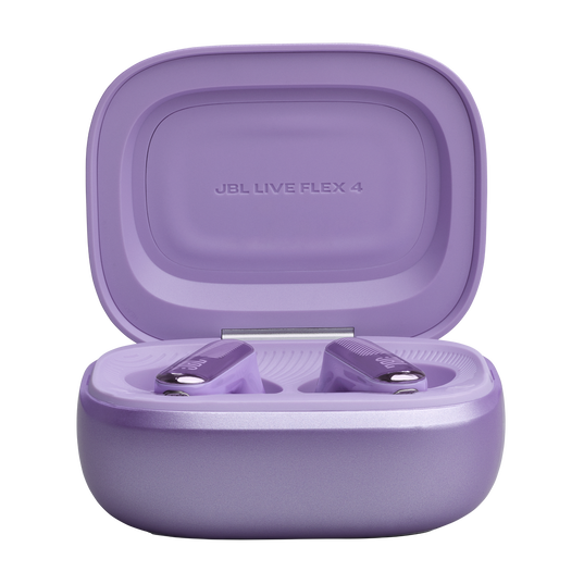 JBL Live Flex 4 - Purple - True wireless Noise Cancelling earbuds - Left