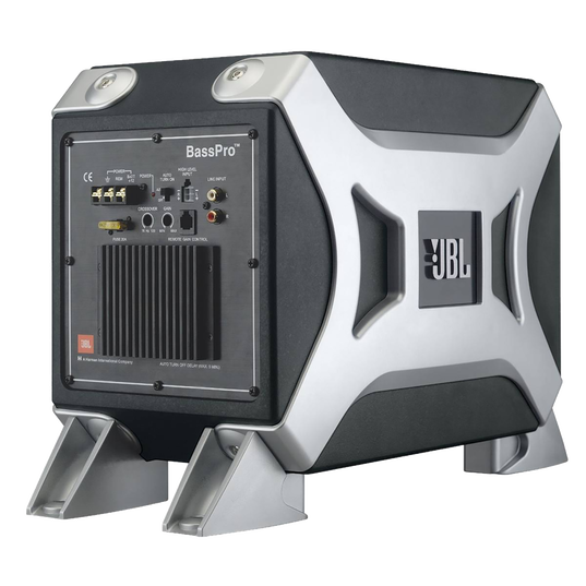 BassPro II | Compact bandpass subwoofer with built-in