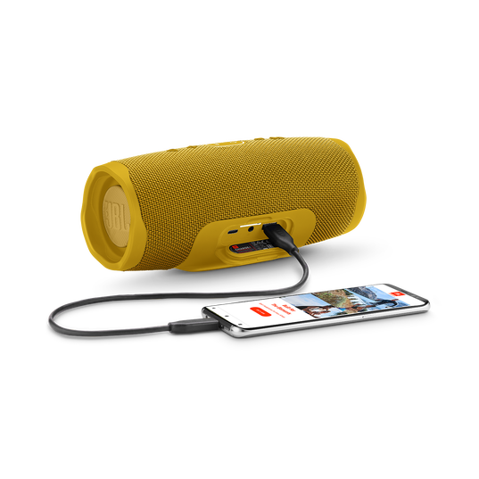 JBL Charge 4 - Mustard Yellow - Portable Bluetooth speaker - Detailshot 4