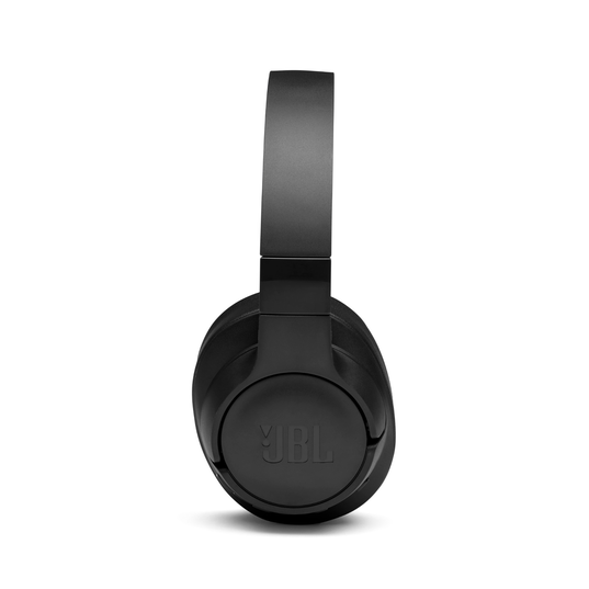 JBL Tune 750BTNC - Black - Wireless Over-Ear ANC Headphones - Left