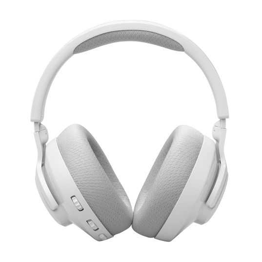 JBL Quantum 360 Wireless - White - Wireless over-ear gaming headset with surround sound and detachable mic - Back