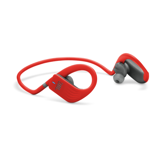 JBL Endurance JUMP - Red - Waterproof Wireless Sport In-Ear Headphones - Detailshot 1