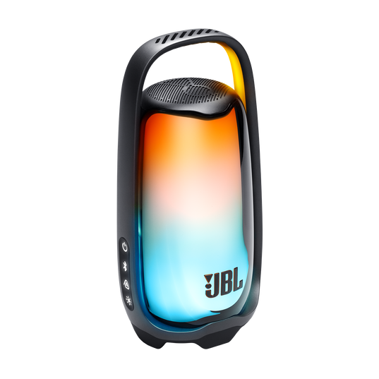 JBL Pulse 6 - Black - Portable speaker with JBL legendary sound and a customizable 360&deg; lightshow - Front