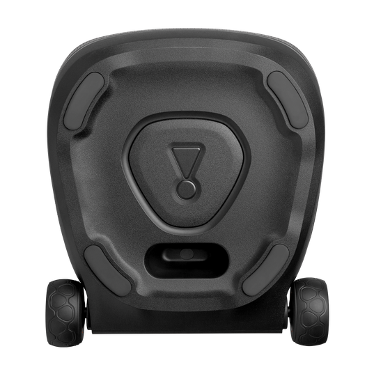 JBL PartyBox 330 - Black - Portable party speaker with JBL legendary sound, futuristic lighting, a telescopic handle and wide wheels. - Bottom