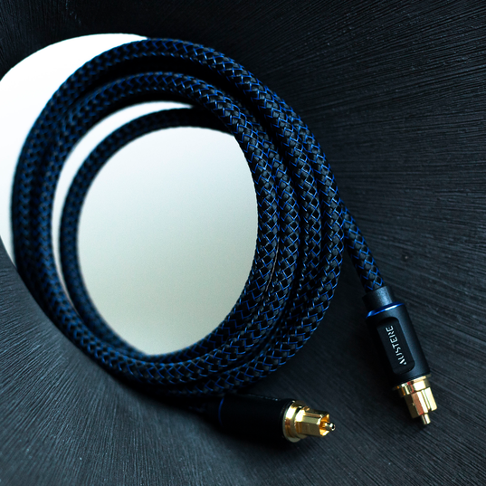 Austere V Series Optical Audio Cable 2.0m - Black - Austere V Series optical audio 2.0m  cable - Back