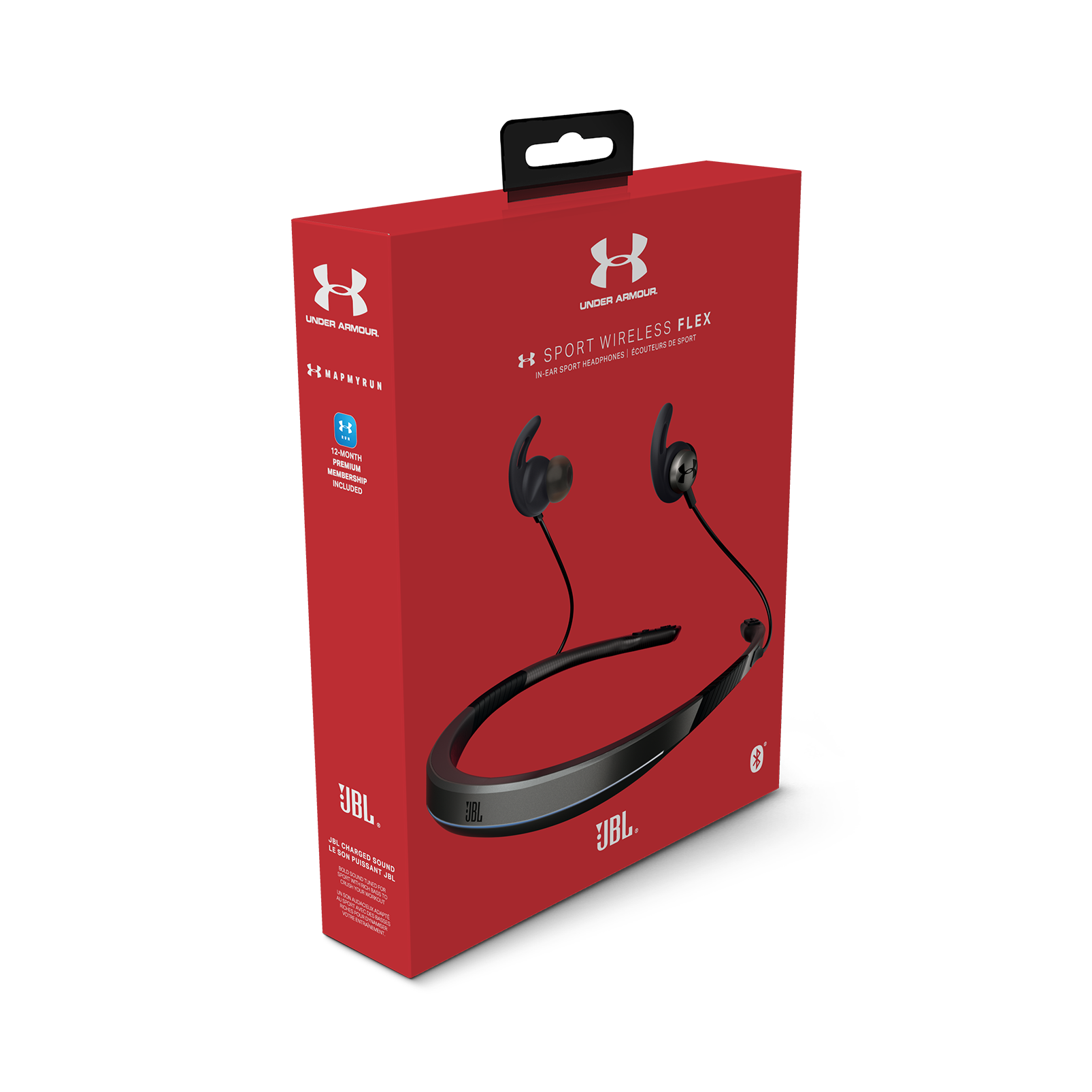 UA Sport Wireless Flex – Engineered by JBL | Wireless neckband headphones  with all-day comfort and secure fit and safety for sport