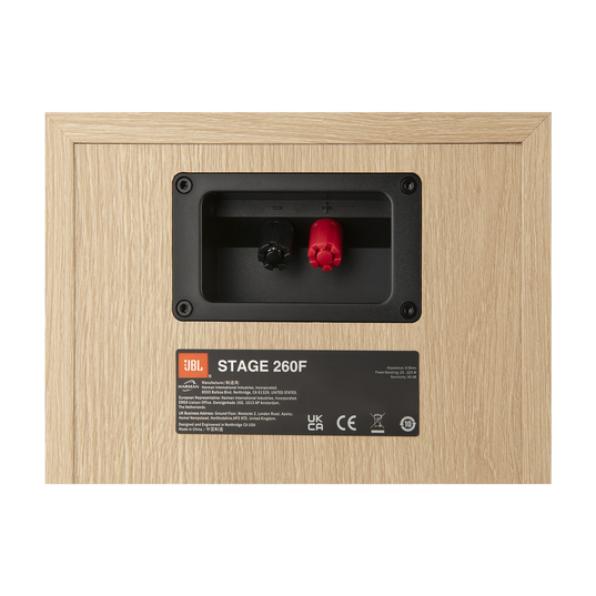 Stage 260F - Latte - 2.5-Way Dual 6.5-inch (165mm) Floorstanding Loudspeaker - Detailshot 9