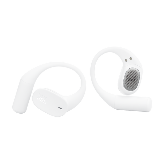 JBL Sense Lite - White - True Wireless Open-ear Headphones - Front