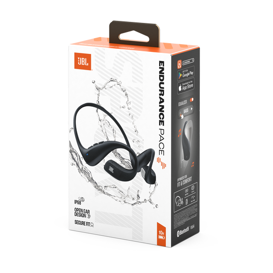 JBL Endurance Pace - Black / Gray - Open-Ear Sport Headphones - Detailshot 15
