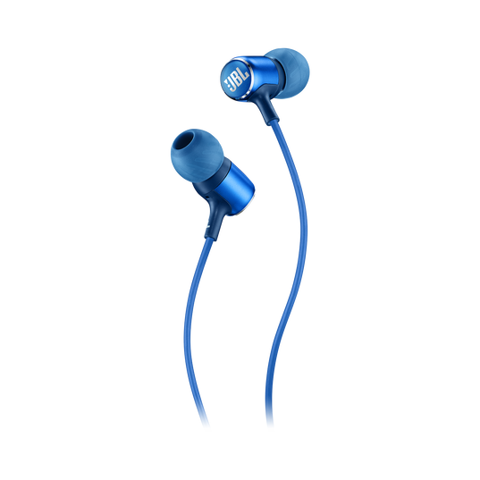 JBL Live 100 - Blue - In-ear headphones - Detailshot 1