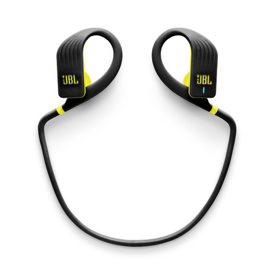 JBL Endurance JUMP - Yellow - Waterproof Wireless Sport In-Ear Headphones - Detailshot 2