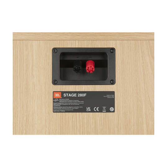 Stage 280F - Latte - 2.5-Way Dual 8-inch (200mm) Floorstanding Loudspeaker - Detailshot 9