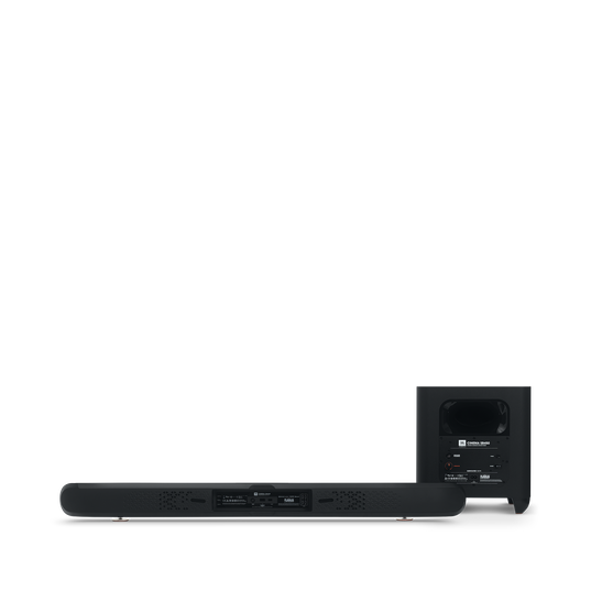 JBL Cinema SB 450 - Black - 4K Ultra-HD soundbar with wireless subwoofer. - Back