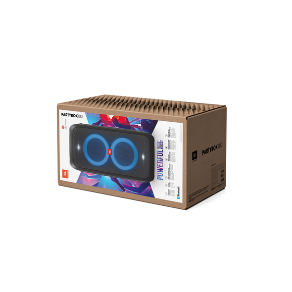 JBL PartyBox 100 | Powerful portable Bluetooth party speaker with dynamic  light show
