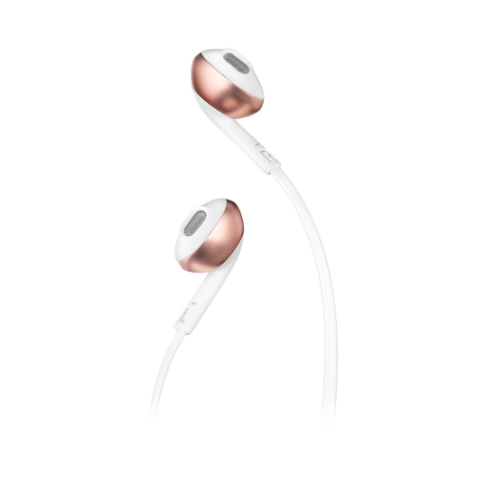 JBL Tune 205BT - Rose Gold - Wireless Earbud headphones - Detailshot 1
