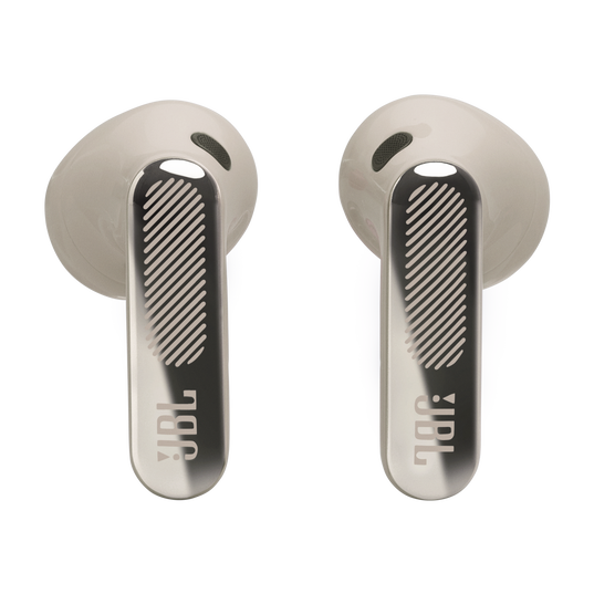 JBL Live Flex 4 - Sand - True wireless Noise Cancelling earbuds - Front