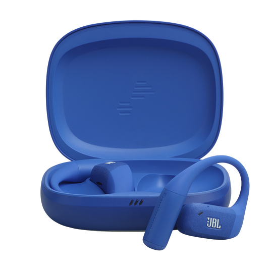 JBL Endurance Zone - Blue - True Wireless open-ear sport headphones - Hero