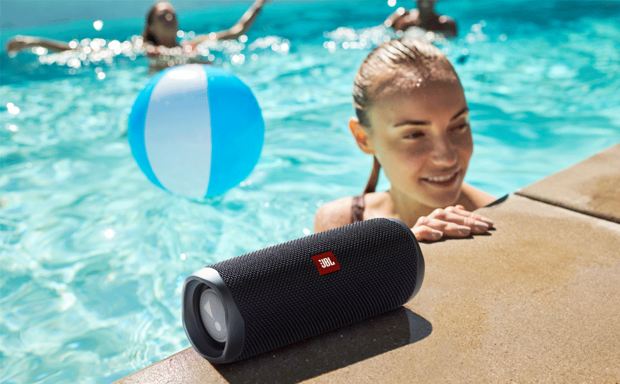 JBL Flip 5 Portable Waterproof Wireless Bluetooth Speaker - Pink