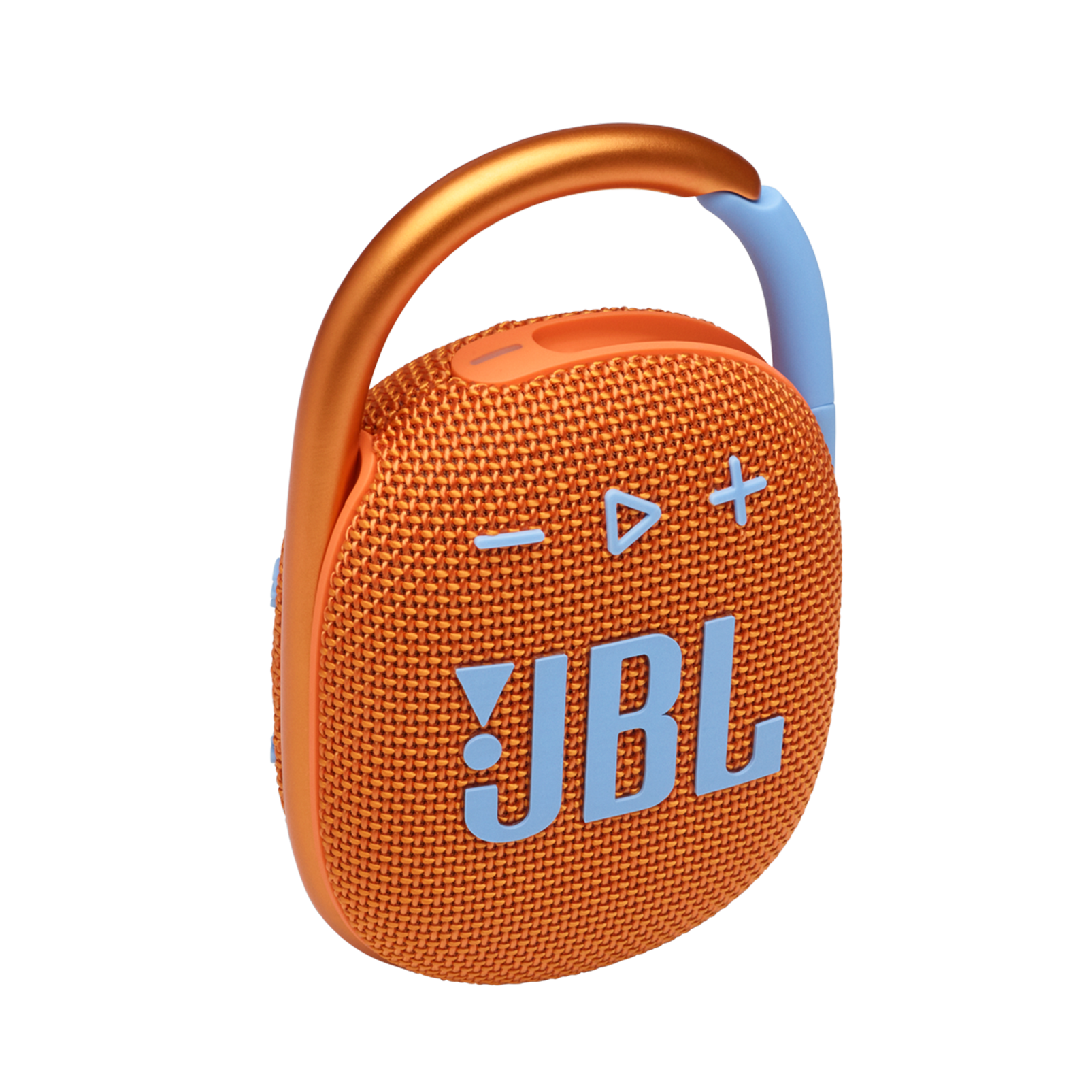 JBL Clip 4 - Orange - Ultra-portable Waterproof Speaker - Hero