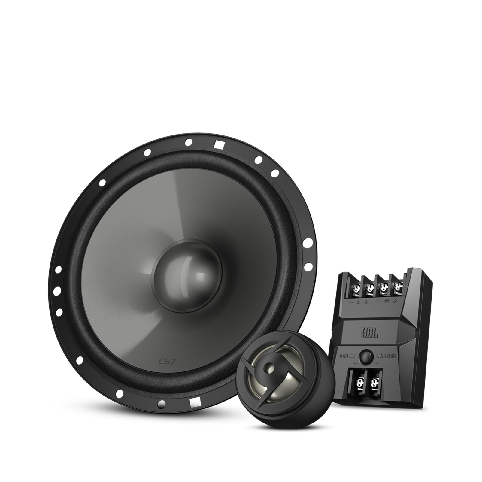 CS760C | 16.5 cm 2-way component speaker system with separate soft