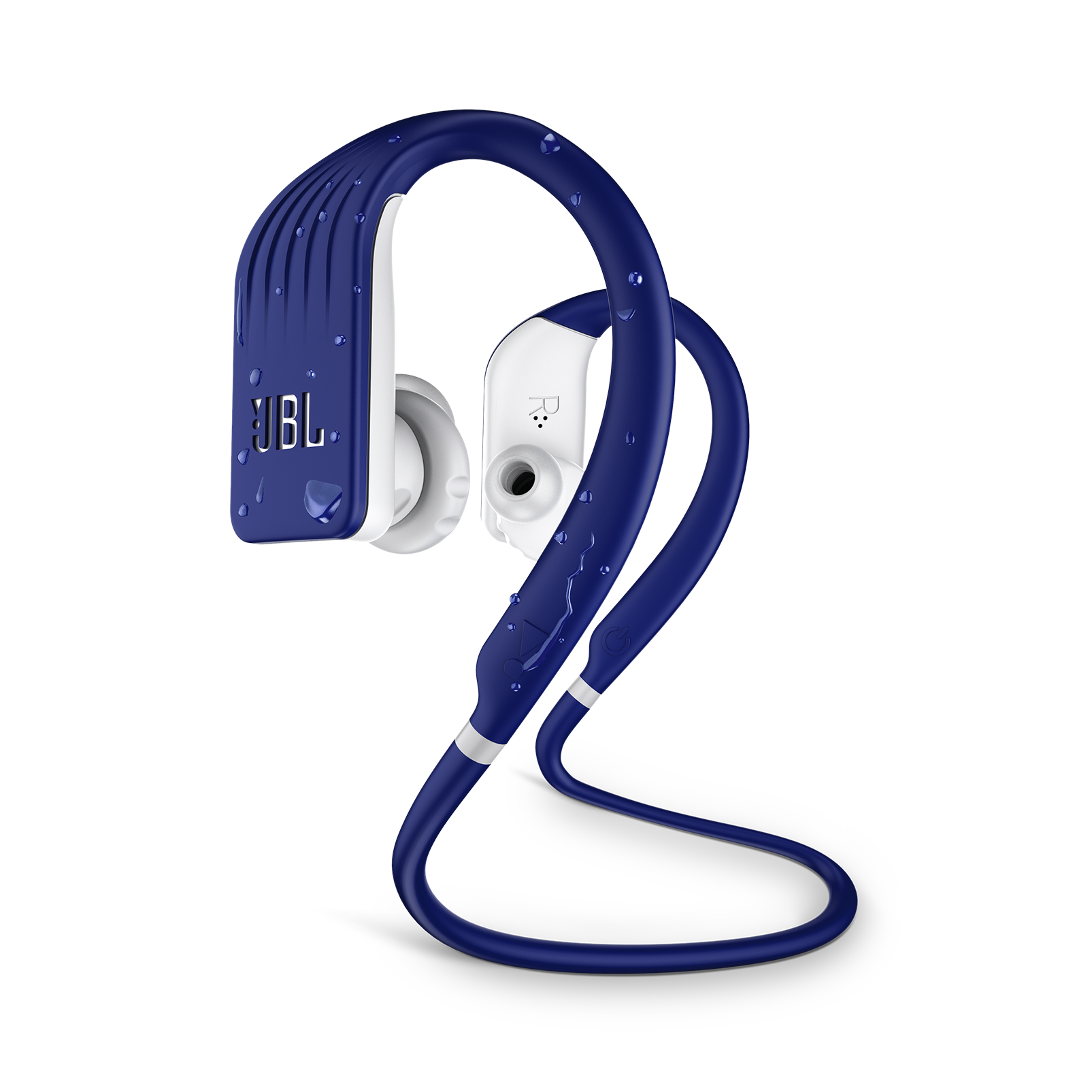 JBL Endurance JUMP - Blue - Waterproof Wireless Sport In-Ear Headphones - Hero