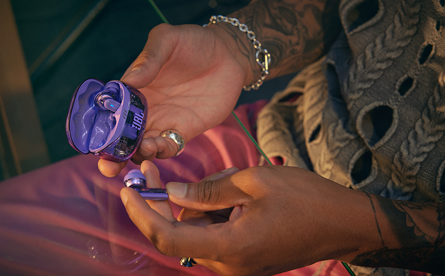 JBL Tune Beam 2 Ghost Edition | True Wireless Noise Cancelling Earbuds