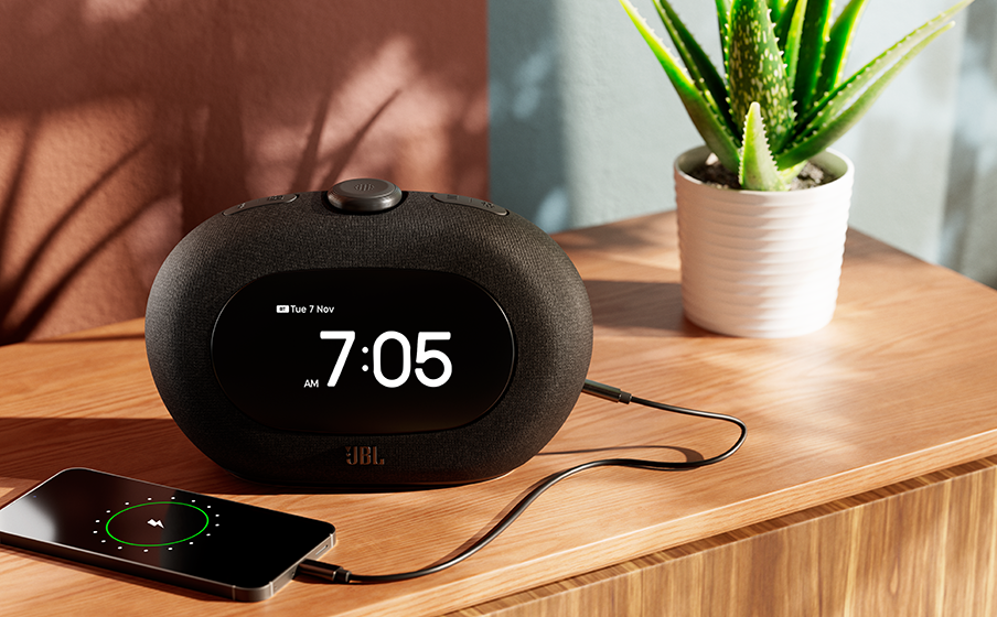 JBL Horizon 3 with FM | Bluetooth® clock radio speaker with FM